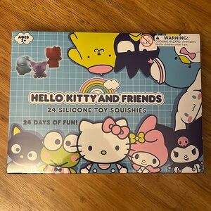 Sanrio hello Kitty and friends 24 silicone toy squishies